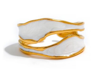 Ring White - Gold