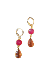 Oorbellen Red-Orange