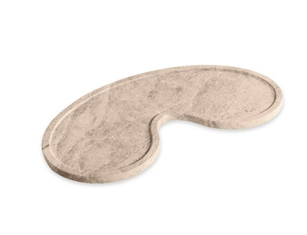 Travertine Organic Tray 