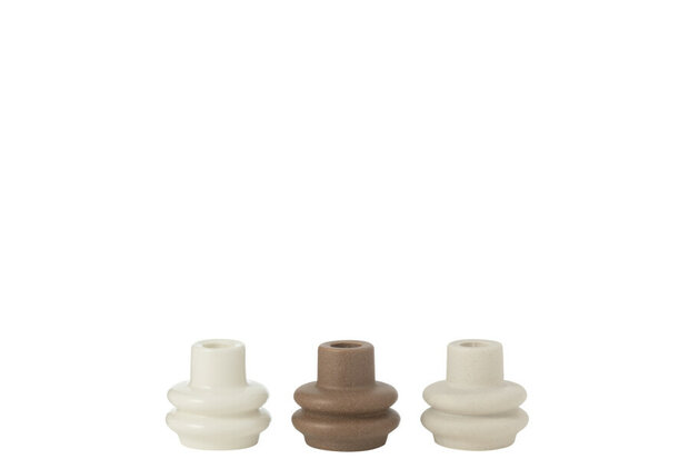 Buoys kandelaar creme