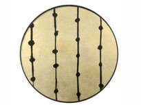 c. Ethnicraft Brown Dots Dienblad, 20418. Ø 48cm c. Ethnicraft Brown Dots Dienblad, 20418. Ø 48cm