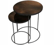 Brons Koper side table set 20702