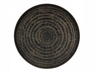 c. Ethnicraft Black Beads Dienblad, 20370. Ø 48cm c. Ethnicraft Black Beads Dienblad, 20370. Ø 48cm