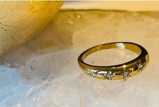 Ring Star Strass | Maat 18