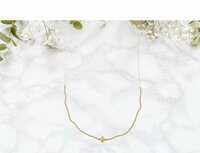 Ketting klaver | Peach