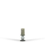 Glas Kandelaar Grey Luster 1 Glas Kandelaar Grey Luster 1