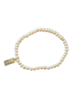 Armband parel white 